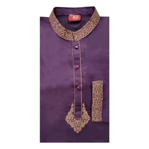 Men’s Stylish Purple Panjabi