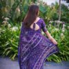 প্রিমিয়াম ধুপিয়ান সিল্ক জামদানি শাড়ি SP-5 - Image 6
